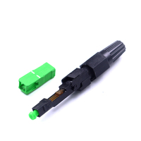 Konektor Perakitan Cepat Optik LN01-5.0 0.3db Kelas Jaringan untuk Kabel Bulat 4.8-5.5mm