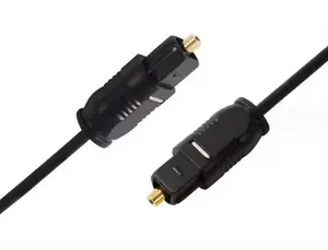 Câble audio numérique optique 10 pieds, cordon optique Toslink fin en fibre optique plaqué or S/PDIF pour home cinéma, barre de <span class=keywords><strong>son</strong></span>, TV, PS4 - Product Image 5