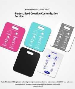 Piegatrice Rapida per Vestiti con <span class=keywords><strong>Guida</strong></span> Stampata, Piegatore Facile per Camicie, Organizzatore per T-Shirt per Casa, Lavanderia e Armadio - Product Image 6