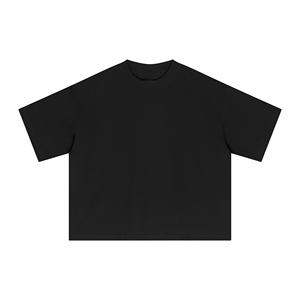 TKAN-119 T-shirt streetwear personnalisé unisexe vintage délavé à l'acide Y2K coupe ample pour homme 100% coton tricoté à manches courtes surdimensionné - Product Image 3