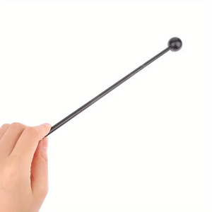 Marteau de percussion Orff en gros, marteau en plastique noir allongé, accessoires d'instruments - Product Image 2
