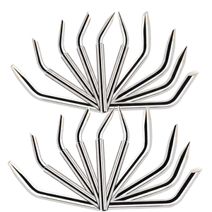 Pointe de fer à souder professionnelle courbée, sans plomb, chauffée externement, en cuivre sans oxygène, à chauffage rapide, pour soudage - Product Image 1