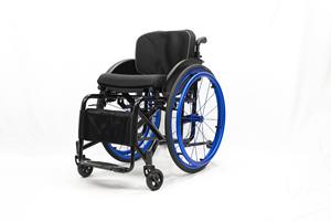 New Design Lightweight Aluminum Alloy Folding Wheelchairs Foldable Manual Wheelchair for <strong>Elderly</strong> &amp; Disabled - Product Image 6