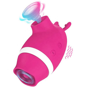 Jouet sexuel 3 en 1 en forme de renne, suceur de clitoris, vibrateur à cornes, échantillon gratuit, jouets sexuels pour adultes, vibrateur avec livraison gratuite - Product Image 1