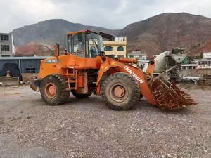 รถตักล้อยาง Doosan DL503 มือสอง ขนาด 5 ตัน พร้อมบุ้งกี๋ 3 คิว สภาพใช้งานได้ดี - Product Image 1
