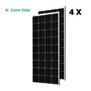 Paneles Solares Monocristalinos de 390 Vatios - 24 Voltios (Paquete de 4) Paneles Solares Monocristalinos de 390W 24V Paquete de 4 Paneles Solares Loom Sol - Product Image 4