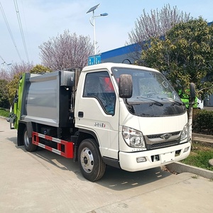 Camión de Basura de Compresión de 3000L, Manual, Diésel, Multifuncional, para Transporte de Basura Urbana - Product Image 2