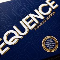 1:1 Sequence Premium Edition Board Game Set Deluxe Giant Board Exclusive Chips & Cards Tabletop Strategy Game