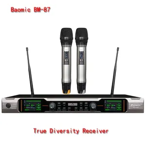New <span class=keywords><strong>baomic</strong></span> BM-87 Micro không dây UHF Chuyên Nghiệp Hiệu suất sân khấu Micro không dây cho KTV phòng họp sân khấu Nhà thờ - Product Image 4