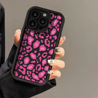 Étui léopard pour iPhone 11 12 13 14 15 16 Pro Max X XR XS Max 7 8 Plus SE 2020 2022 Coque souple antichoc pour téléphone