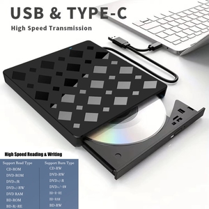 Di động Blu ray Burner USB 3.0 DVD người chơi bên ngoài Blu ray nhà văn DVD ổ đĩa USB Blu ray Máy nghe nhạc - Product Image 5