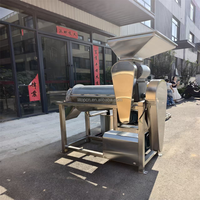 Commerciële fruit- en groentespiraalsnijder, passievruchtenpuree-sapcentrifuge, perzikpulp-machine in de aanbieding