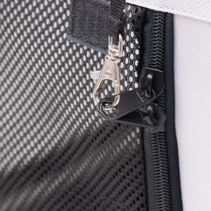 Bolsa de Transporte para Mascotas, Plegable, para Asiento Trasero de Coche, Jaula de Viaje Portátil para Perros, Caja de Transporte Suave para Mascotas - Product Image 6