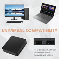 Lector de Tarjetas de Memoria 6 en 1, Lector de Tarjetas Externo USB, Lector de Tarjetas SD, SDHC, Mini Micro M2, MMC, XD, CF para Cámaras Digitales y Reproductores MP3