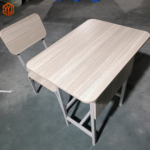 Muebles Escolares, Banco <span class=keywords><strong>de</strong></span> <span class=keywords><strong>Madera</strong></span> para Escuela, Mesa y Silla para Aula <span class=keywords><strong>de</strong></span> Secundaria, Usados - Product Image 2
