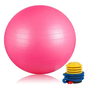 多种尺寸聚氯乙烯材料健身球，家庭健身普拉提分娩疗法瑜伽球瑜伽稳定球练习