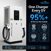 Estación de Carga Rápida para Vehículos Eléctricos Deedian de 60 kW, 120 kW, 240 kW, Alimentada por Energía Solar, CCS2 GBT, OCPP1.6J, Almacenamiento de Energía, Fuera de la Red, OEM