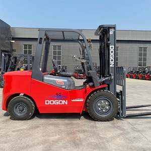 رافعة شوكية ديزل فاخرة بعمود مزدوج وناقل حركة أوتوماتيكي ونقل جانبي وقوة عالية لتحميل البضائع في المستودعات - Product Image 6