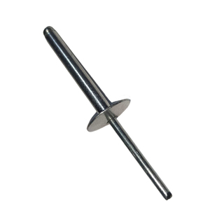 3/16 \ "X25 mặt bích lớn đầu vòm titan đinh tán mù mạ kẽm mạ kẽm đinh tán theo tiêu chuẩn din7337 - Product Image 3