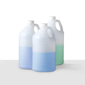 Botol plastik Hdpe 1 galon pabrik dengan tutup sekrup pompa Dispenser sabun cair untuk Penghilang cat kuku Saniziter tangan cair