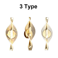 Lampe murale LED spirale créative, style nordique moderne, en aluminium, 3 températures de couleur, pour chambre à coucher, chevet, salon, éclairage d'ambiance