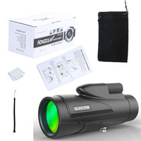 Télescope monoculaire Suncore SC12x42FMC multi-couches haute définition tout optique pour la chasse et l'observation des oiseaux