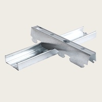 Plafond blanc t Composants de grille Plafonnier suspendu Quille en acier Cloisons sèches Plafond en gypse