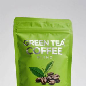 Custom Print Flat Bottom Smell Proof Ziplock Stand up Pouch Packet Coffee Food Food <b>Packaging</b> <b>Bags</b> - Product Image 3