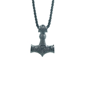 Collier pour homme, style viking nordique, marteau de Thor Mjolnir, bijoux scandinaves - Product Image 6