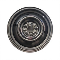 Rueda de Repuesto Original 4250C073 de 16 Pulgadas con Llanta de Acero para Mitsubishi Outlander Eclipse Cross - Negra 16X6 1/2JJ OFS38 PCD114.3