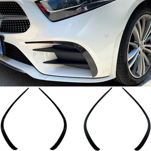 For Mercedes Benz CLS-Class C257 AMG Line 2018-2021 Wind Knife Spoiler Tuning Air Blade Front Side <b>Splitter</b> Car Accessories - Product Image 2