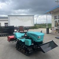 Tracteur chenillé économique ORSON 40HP à double usage (eau et terre) avec moteur HUAYUAN LAIDONG pour l'agriculture sur rizières et terrasses en pente