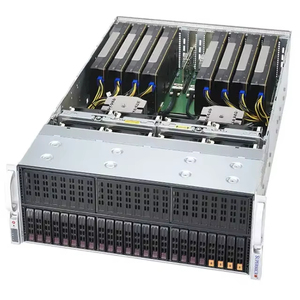 Epyc Ai คู่4124GS-TNR ไมโครซูเปอร์ไมโครเซิร์ฟเวอร์พร้อม8 double-width GPUs ประสิทธิภาพสูง PCIE4.0การเรียนรู้เชิงลึก4U สต็อก - Product Image 5