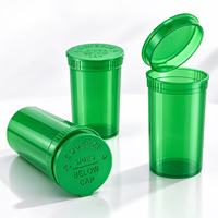 Flacons transparents à couvercle à charnière en PP, contenants en plastique, plusieurs tailles, vente en gros, fournisseur OEM