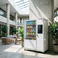 Distributeurs automatiques de boissons en métal avec écran tactile et options de paiement multiples pour les aires de jeux intérieures - iMakeTech Garantie 1 an