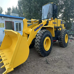 Équipement japonais d'origine en bon état, chargeuse sur pneus Komatsu d'occasion WA 380 WA470 - Product Image 3