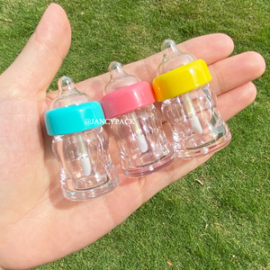 JANCY PACK 6ml niedlichen Lager Großhandel Kunststoff Tube Verpackung Kinder Nippel Flasche benutzer definierte <span class=keywords><strong>Lip</strong></span> <span class=keywords><strong>gloss</strong></span> Tuben für Kinder - Product Image 4