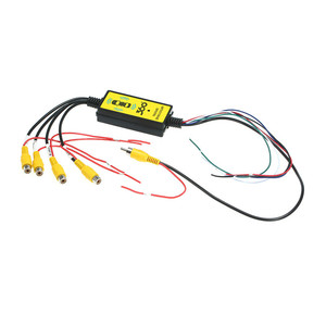 Hộp chuyển đổi video điều khiển từ xa không dây bốn trong một thông minh cho Camera dự phòng xe hơi đảo ngược phát hiện điểm mù - Product Image 2