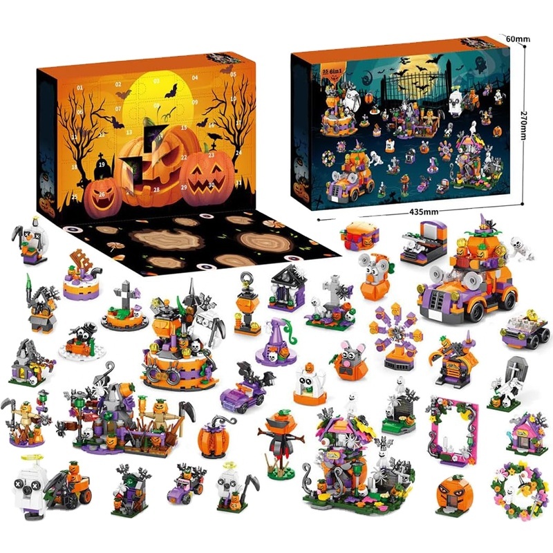 Kids 24 Days Halloween Countdown Advent