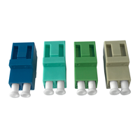 Connecteur Fibre Optique LC-APC Duplex Monomode SM, Adaptateur Optique LC MM Type Assemblé Sans Oreille Sans Bride