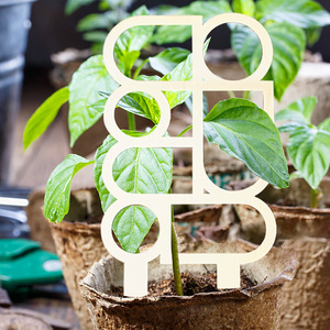 In-stock wooden flower and vine support <b>frame</b>, indoor garden wooden honeycomb <b>plant</b> climbing <b>frame</b>, flower stand, gardening - Product Image 1