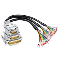 Cable Terminal DB9 DB15 DB25 de Una Sola Cabeza, Cable de Conexión Paralela D-SUB de 9 y 15 Núcleos para Herramienta de Diagnóstico Automotriz