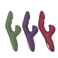GINYA Neues Design Heizender Kaninchenvibrator Weiblicher Klopfvibrator Klitoris-Stimulationsmassagegerät Erwachsenen-Gesundheits-Sexspielzeug für Frauen