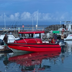 Petits bateaux et yachts chinois de <span class=keywords><strong>bateau</strong></span> de pêche de cabine en aluminium de 6.85m 22.5ft avec le <span class=keywords><strong>prix</strong></span> de moteur pour la pêche - Product Image 1