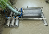 Dispositif d'aspiration d'eau autonettoyant de 10 pouces pour l'irrigation de pivot d'admission d'eau de tambour d'eau peu profonde