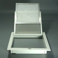 Grille de ventilation en aluminium de haute qualité, à vente chaude, conçue pour l'air de retour avec filtre, noyaux amovibles ou à charnières (EG-D)