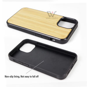 Fundas de Madera para Teléfono Móvil con Grabado de Diseño Personalizado, Populares al por Mayor en 2025, para <span class=keywords><strong>iPhone</strong></span> 14 Pro Max, Fundas de Alta Calidad - Product Image 4