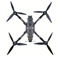 Kit de drone de course FPV de 13 pouces à monter soi-même, moteur sans balais, charge utile de 7 kg, 5,8 G, 48 canaux, 3 W, 15 km, kit de drone RC