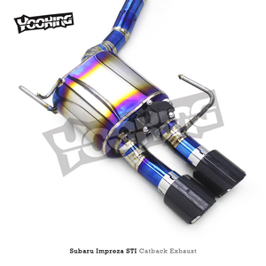 Catback knalpot untuk <span class=keywords><strong>Subaru</strong></span> Impreza <span class=keywords><strong>STI</strong></span> 2.5T 2008-2021 Tuning Sport bagian mobil pipa Titanium Muffler Valvetronic sistem knalpot - Product Image 5