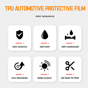 <span class=keywords><strong>Película</strong></span> <span class=keywords><strong>Protectora</strong></span> de Pintura Transparente Autoadhesiva y Autoregenerable de TPU PPF de Alto Brillo para Carrocería de Leapmotor B10, Anti-amarilleo - Product Image 5